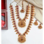 BS Women's Elegent Combo Of Jewellery Set (Red, Free Size)