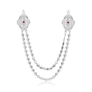 BS Women's Silver Color Hair Pin / Juda Pin