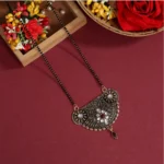 BS Women's White Color Mangalsutra