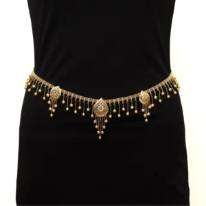 BS Women's Gold Plated Kamarband Waist Belt For Women//Girls Adjustable Chain