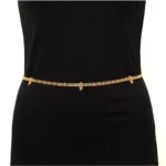 BS Women's Gold Plated Kamarband Waist Belt For Women//Girls Adjustable Chain