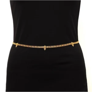 BS Women's Gold Plated Kamarband Waist Belt For Women//Girls Adjustable Chain