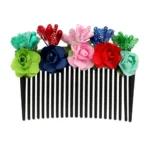 BS Women's Multi Color Hair Comb Pin