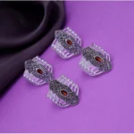 BS Women's Multi Color Assorted Design Adjustable Toe Rings Combo Of 2 Pairs