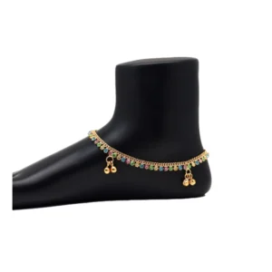 BS Women's Multi Color Anklets (Free Size: Upto 10")