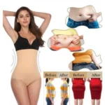 BS Women's Cotton Lycra Blend Solid Western Wear Tummy Body Shaper (Beige)