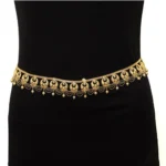 BS  Women's Gold Plated Kamarband Waist Belt For Women//Girls Adjustable Chain