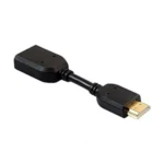 BS  Male to Female HDMI Cables 0.1 (Black)