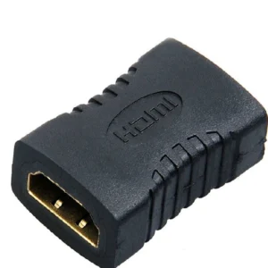 BS HDMI Adapter Female to Female Extender Jointer Black (Black)