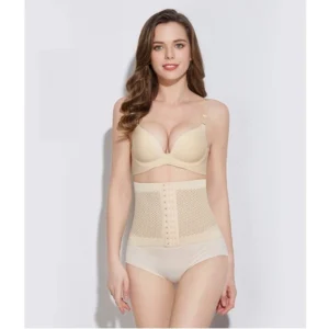 BS Women's Cotton Solid Western Wear Tummy - Thigh Body Shaper (Skin)