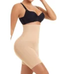 BS Women's Cotton Solid Ethnic Wear Tummy - Thigh Body Shaper (Skin)