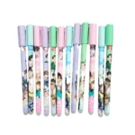 BS 12_Pcs Set BTS Theme Reusable Pencil  | Plastic, Metal | Stationery | 3+ Years