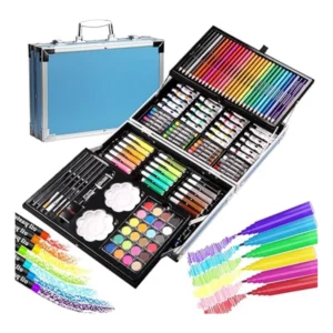 BS Plastic Deluxe Art Set Box 145Pcs (Multicolor)