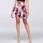 OW AOP Micro-Modal Skater Skirt
