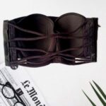 SW Bras N Things Black Padded Wired Tube Bra