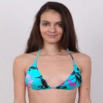 SW Floral Printed Halter Neck Bra