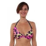 SW Junior Zone Print Halter Neck Bra