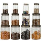 SW Bluewhale New Stone Grocery & Food Kitchen Container Set of 12