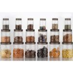 SW Bluewhale New Stone Grocery & Food Kitchen Container Set of 18