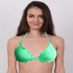SW Tezrnis Green Halter Neck Bra