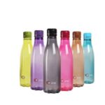 SW Cello Ozone Plastic Water Bottle Set 1 Litre Set of 6 Assorte