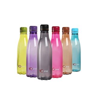 SW Cello Ozone Plastic Water Bottle Set 1 Litre Set of 6 Assorte