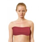 SW Calvin Klein Maroon Bandeau Tube Bra