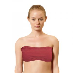 SW Calvin Klein Maroon Bandeau Tube Bra