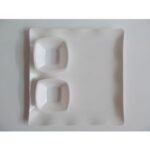 SW Chhajer Handicraft Acrylic Diamond Plate with Bowls