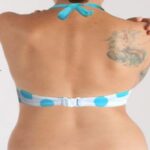 SW Wave Zone Polka Dot Halter Bra