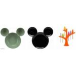 SW Seasons Mickey Plate with Fruit Fork