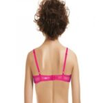 SW Wunderlove Pink Floral Lace Padded Underwired Bra