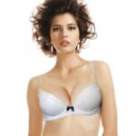 SW Wunderlove Black Floral Lace Padded Underwired Bra