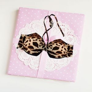 SW Animal Printed Halter Padded Bra