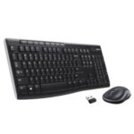 SW Logitech MK270r Wireless Combo Keyboard (Black)