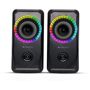 SW ZEBRONICS Zeb-Warrior 4 10 W Laptop/Desktop Speaker (Black, 4.2 Channel)