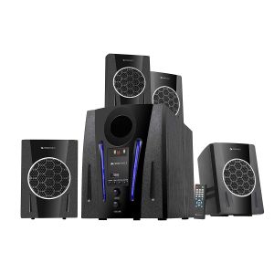 SW ZEBRONICS ZEB-BT2750RUF 60 W Bluetooth Home Theatre (Black, 4.1 Channel)