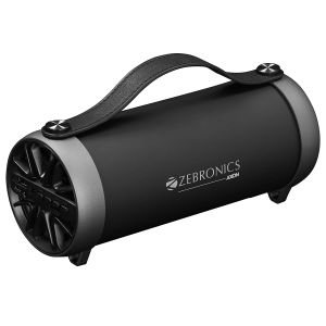 SW ZEBRONICS Axon Bluetooth Speaker (Black, Stereo Channel)