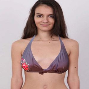 SW Skip to the beginning of the images gallery Sale Grey Removable Pads Halter Neck Bra