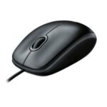 SW Logitech B100 Wired Optical Mouse (USB, Black)