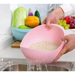 SW Seasons Plastic Washing Bowl Colander