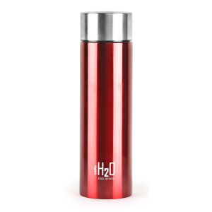 SW Cello H2O Stainless Steel Water Bottle 1 Litre Red