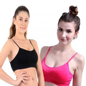 SW Pk 2 Comfy Sport Bra Free Thong