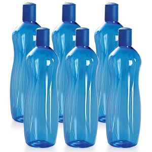 SW Cello Sipwell PET Bottle Set 1 Litre Set of 6 Blue
