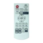 BS Projector Remote No. 1095 Compatible-Replacement for Panasonic Projector Remote (White)