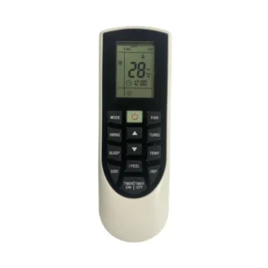 BS AC Remote No.182 No Backlight Llyod AC Remote Control (White)