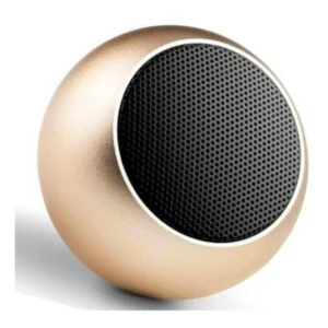 BS Plastic Rubber Wireless M3 Bluetooth Speaker (Rose Gold)
