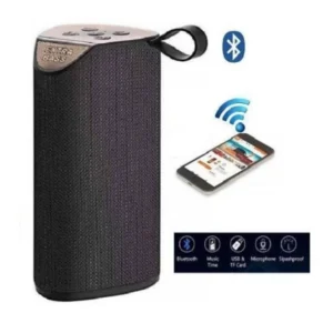 BS Plastic Rubber Wireless TG111 Bluetooth Speaker (Black)