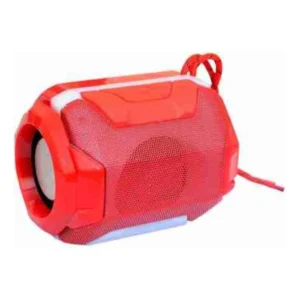 BS Plastic Rubber Wireless A005 Bluetooth Speaker (Red)